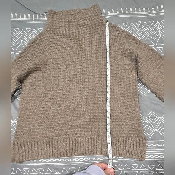 Madewell Belmont Mockneck Ribbed Sweater Size XS - Picture 3 of 6